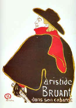  Henri  Toulouse-Lautrec Aristide Bruant dans son Cabaret Germany oil painting art